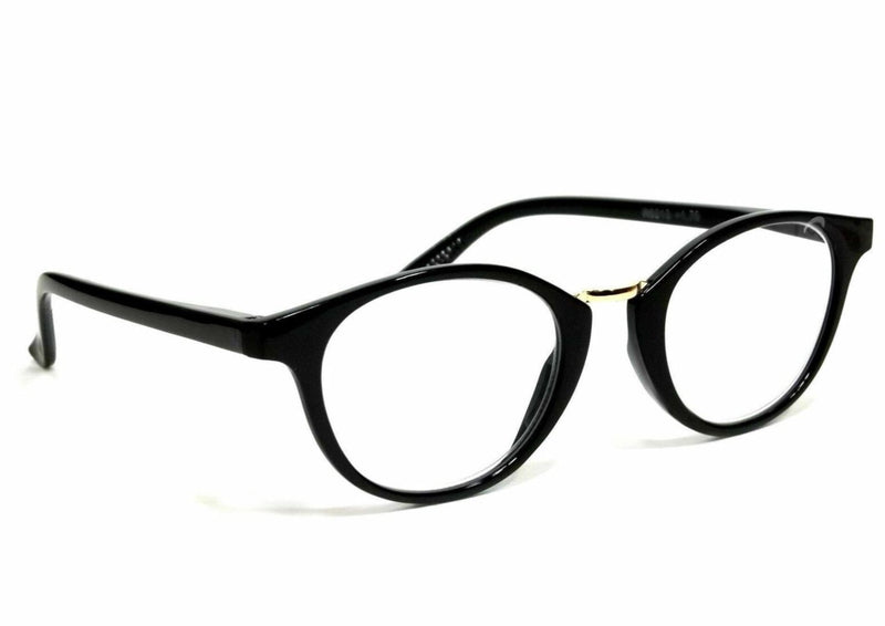 Classic Retro Reading Glasses Trisha Oval Style Spring Hinge Frame Readers