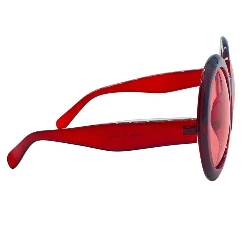 Oversized Sunglasses Large Fashion Retro Celebrity XL Round Frame RET114