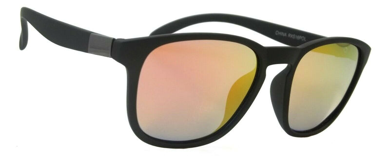 Retro Polarized Sunglasses Tinkler Classic Matte Black Frame