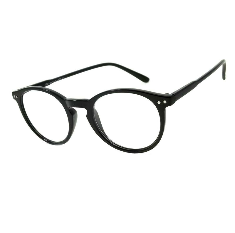 Retro Reading Glasses Beaton Classic Style Round Spring Hinge Frame