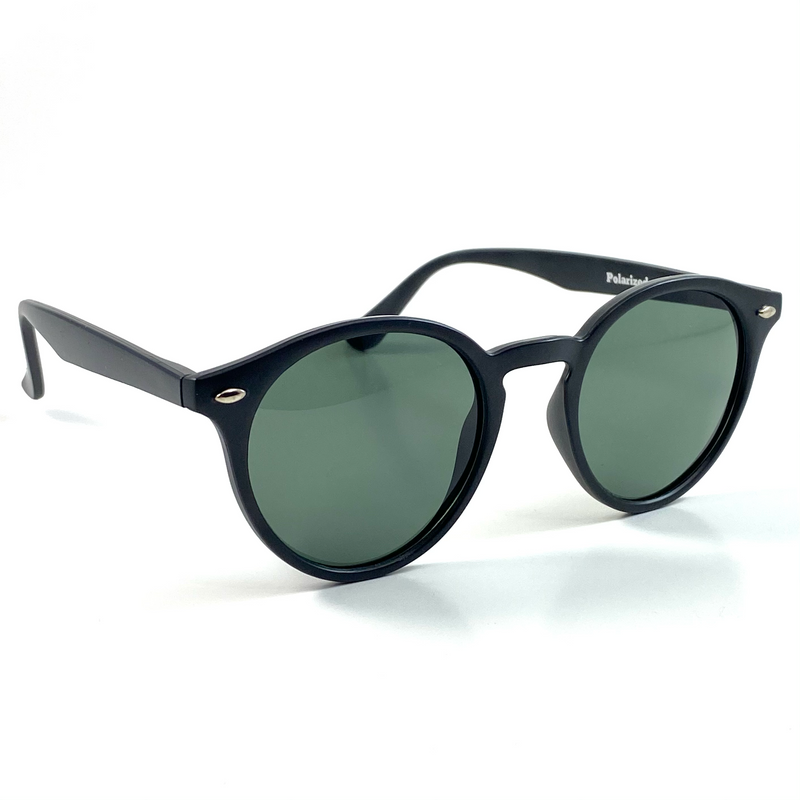 Cool Polarized Sunglasses Round Retro POL107