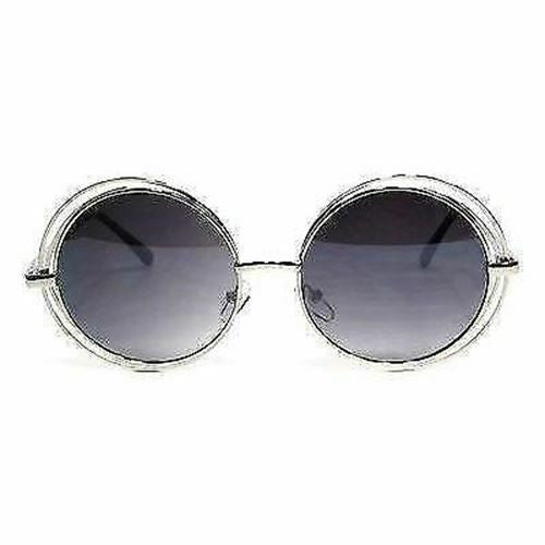 Women Retro Sunglasses Matchless Round Metal Frame