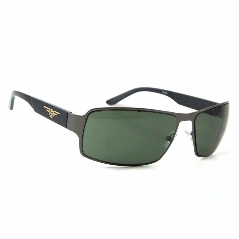 Men Classic Aviator Sunglasses Retro Bastille Pilot Designer Premium Frame
