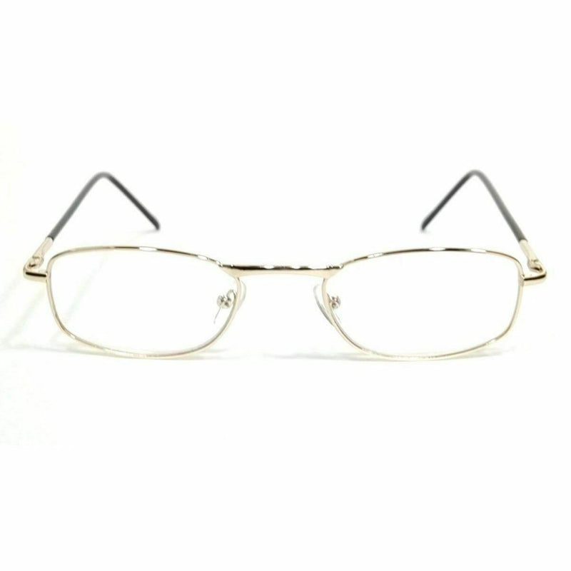 Optical Reading Glasses York Style Reader Metal Spring Hinge Frame