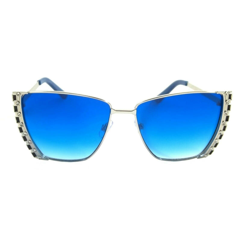 Fashion Sunglasses Venice Women Retro Oversized Style Metal Square Frame
