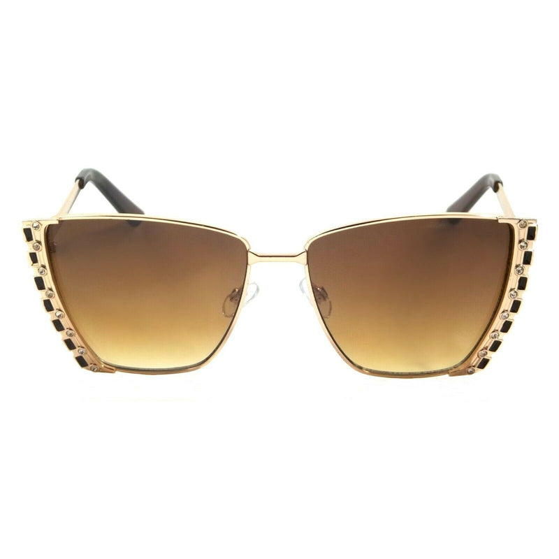 Fashion Sunglasses Venice Women Retro Oversized Style Metal Square Frame