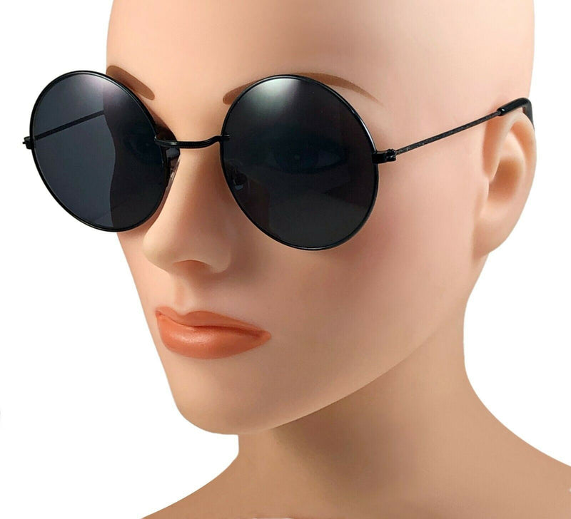 Round Sunglasses Lennon Rennox Fashion Style Metal Frame