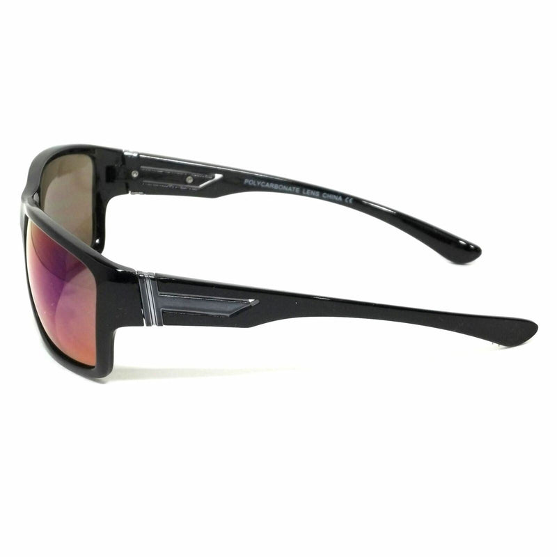 Sport Sunglasses Wrap Fear-Less Retro Mirror Lens