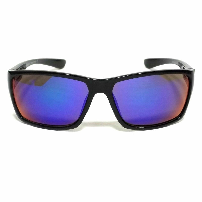 Sport Sunglasses Wrap Fear-Less Retro Mirror Lens