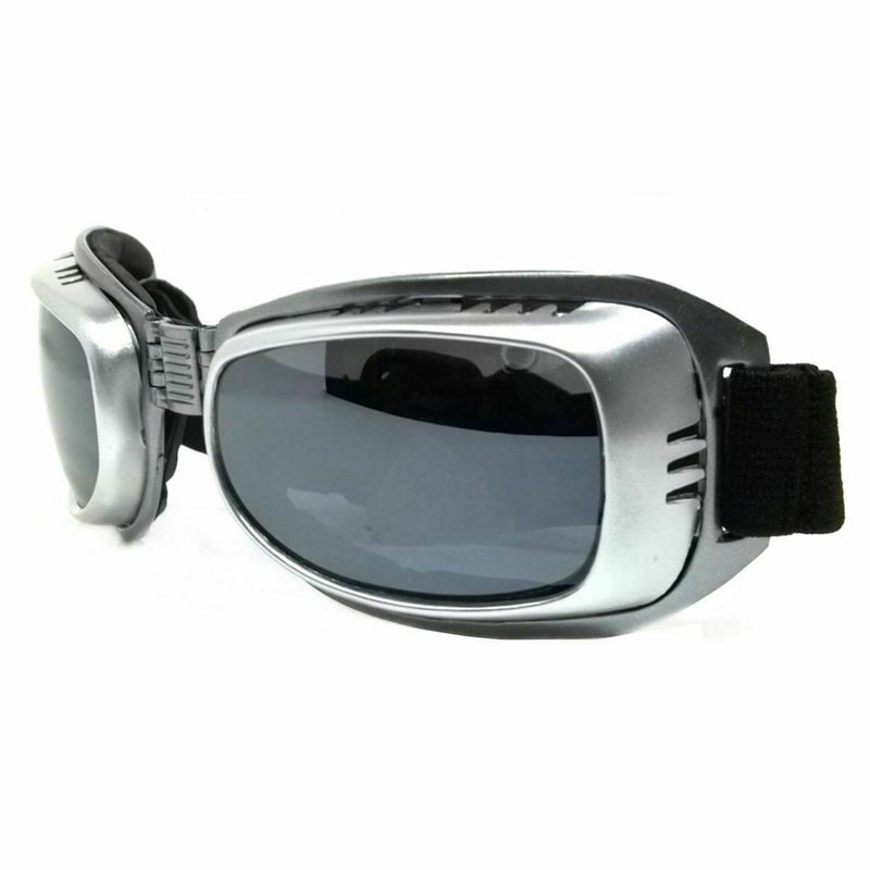 Motorcycle Ski Snowboarding Goggles Racing Gage Style Foldable Padded
