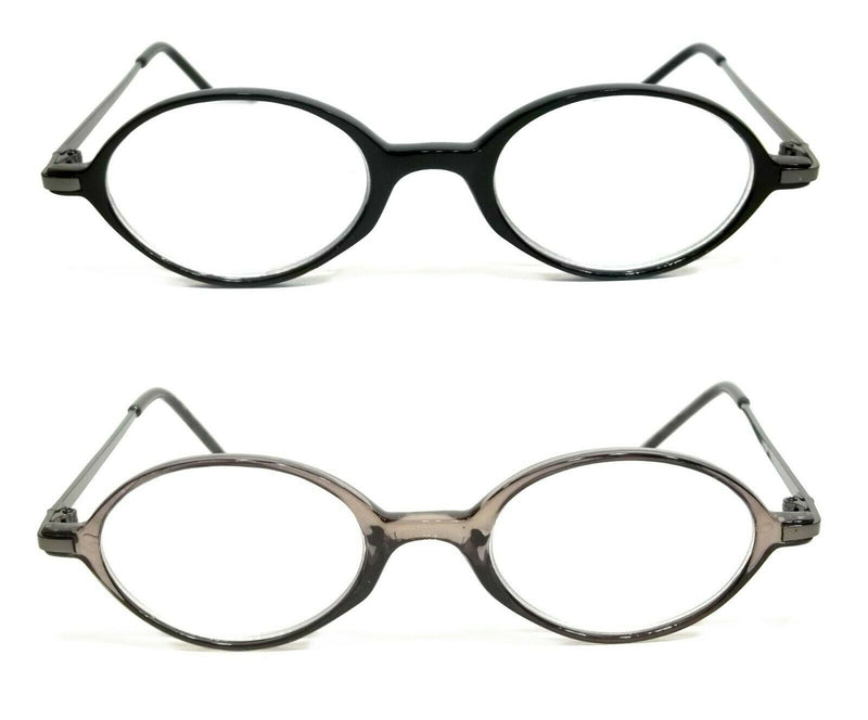 Retro Reading Glasses Contour Vintage Readers Oval Frame