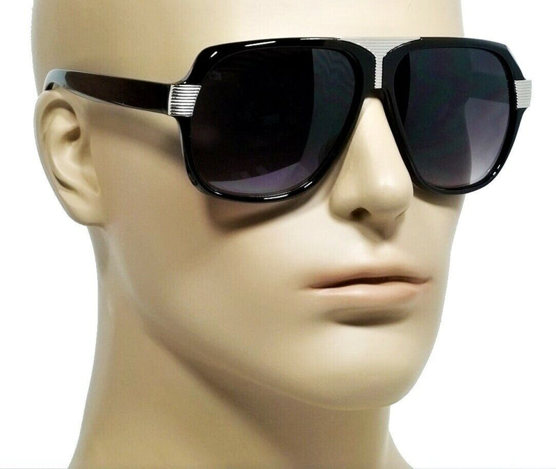 Retro Aviator Sunglasses Cool Square Congress Classic Frame