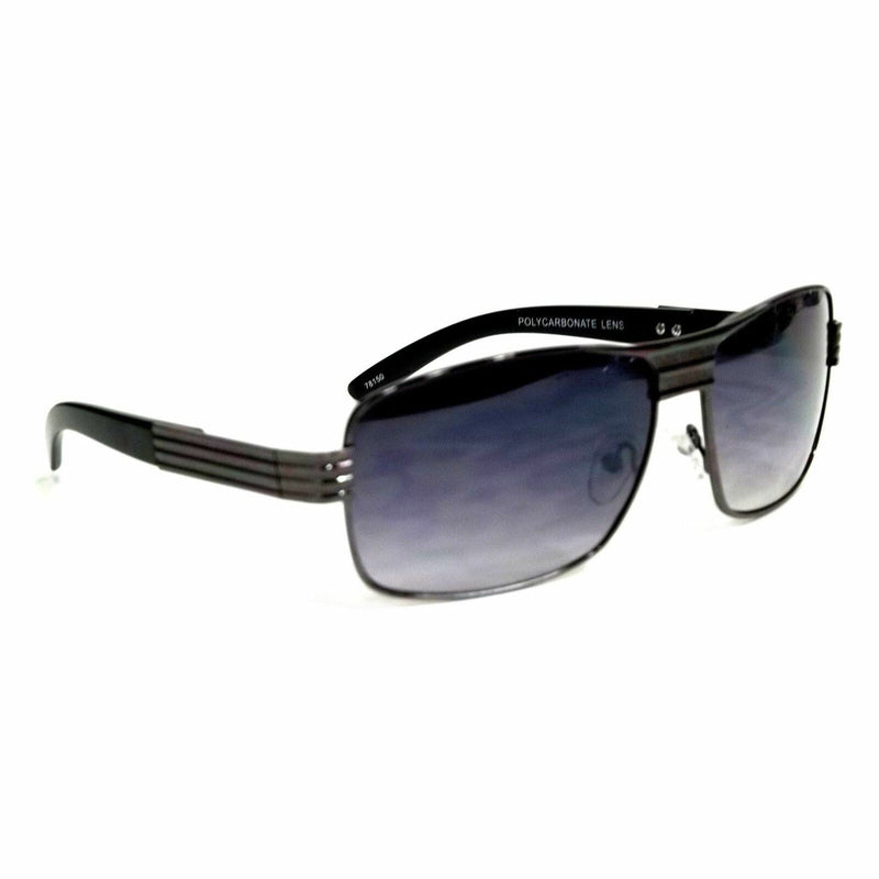 Men Retro Aviator Sunglasses Billionaire Style Smoke Lens