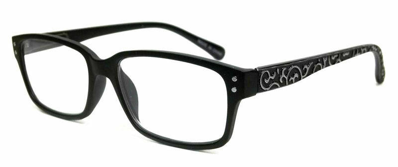 Retro Reading Glasses Zara Classic Style Spring Hinge Frame Reader