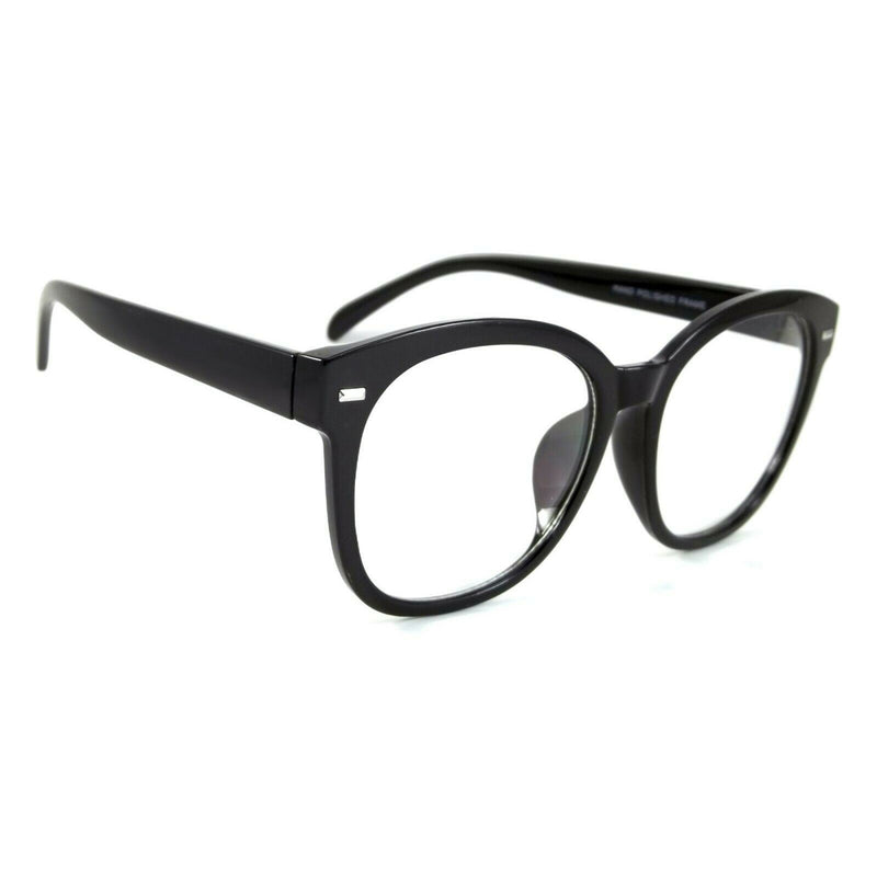 Large Retro Clear Lens Glasses Tayla Women Fashion Oversized Classic Square