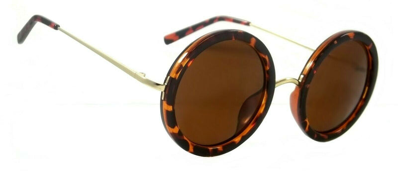 Retro Round Sunglasses Hippie Reno Vintage Style Shades Smoke Lens