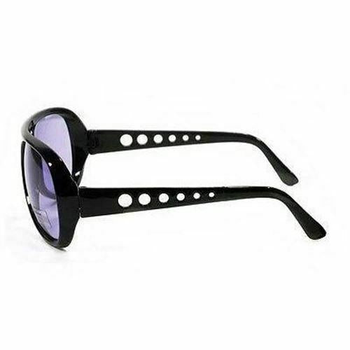 Hot Celebrity Vintage Style Elvis Rock Aviator Retro Sunglasss Purple Lens