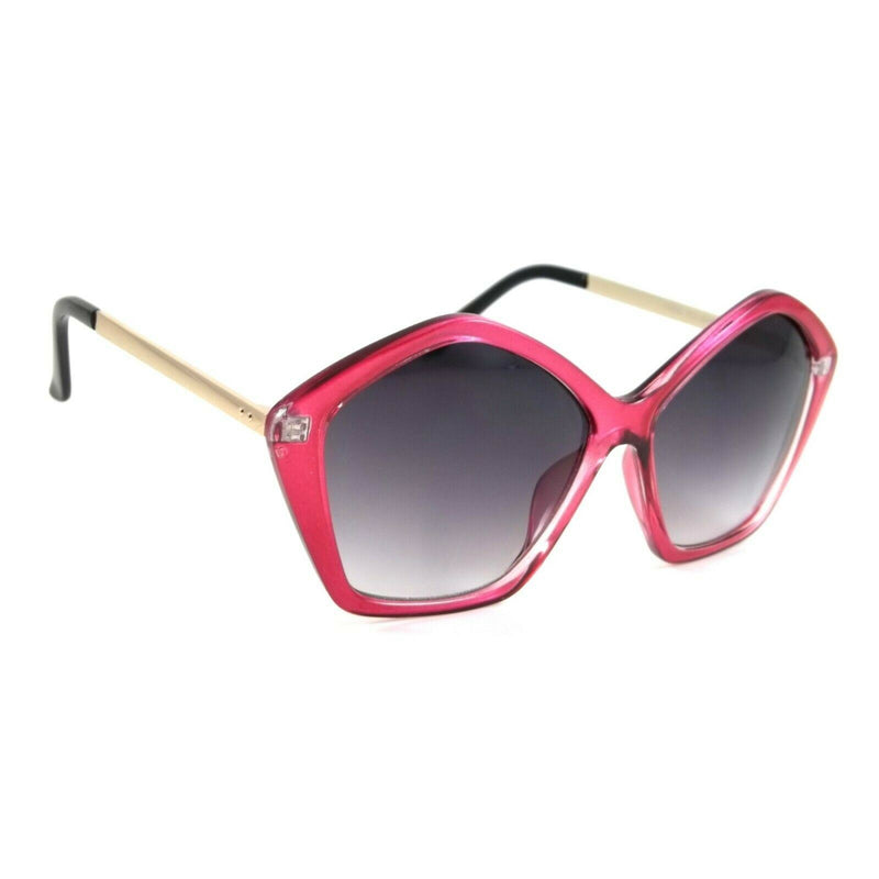 Fashion Retro Sunglasses Oversized Vintage Women Isabelle Pentagon Style Smo