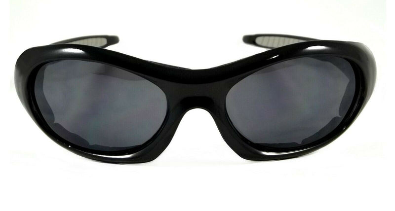 Wrap Sport Goggles Sunglasses Sling Cycling Biker Padded Anti Fog Frame