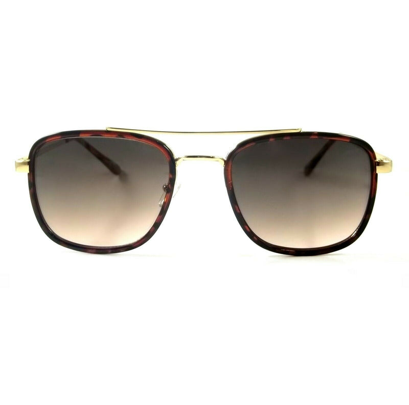 Retro Aviator Sunglasses Shank Classic Gold Metal Square Frame