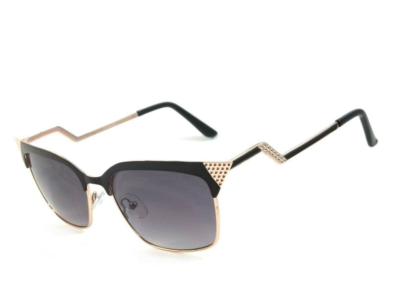 Women Retro Cat Eye Sunglasses Trinity Fashion Vintage Frame