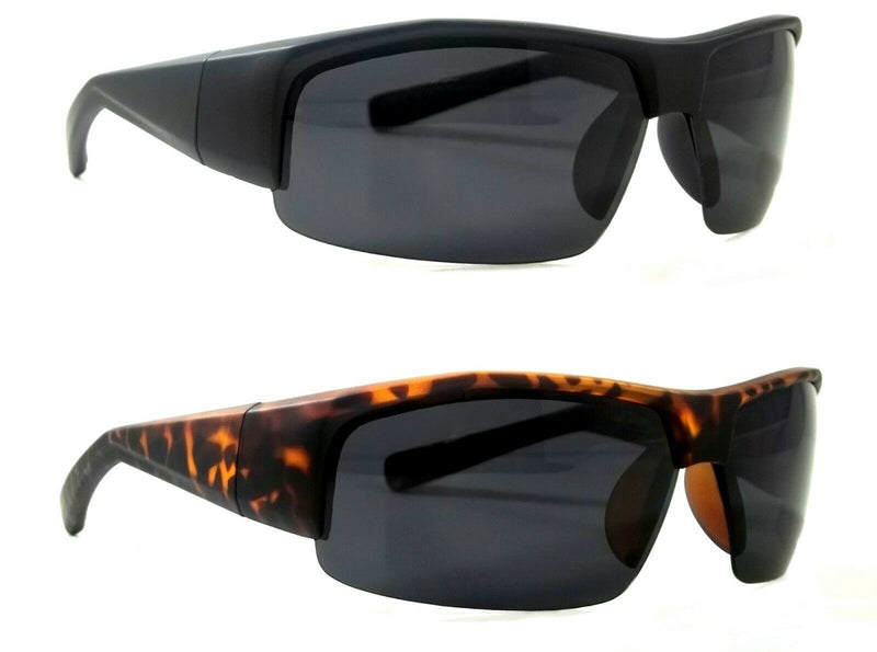 Cool Polarized Sunglasses Trenton Sport Style Smoke Lens