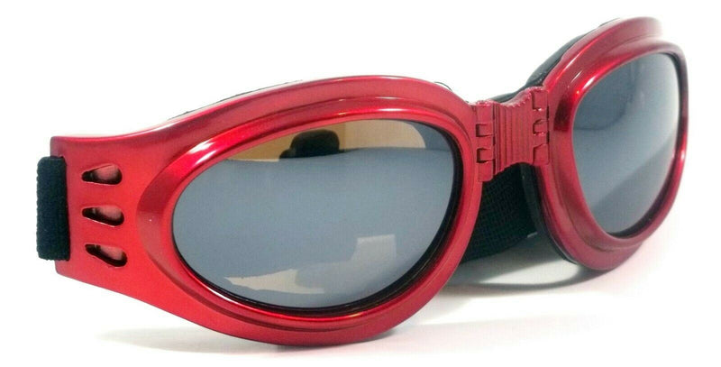Motorcycle Goggles ThunderRise Foldable Padded Anti Fog Lens Frame