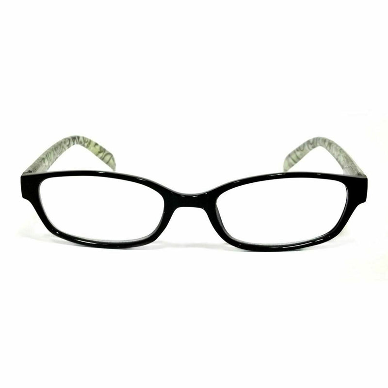 Soft Rectangular Vintage Reading Glasses Spring Hinges Frame Readers