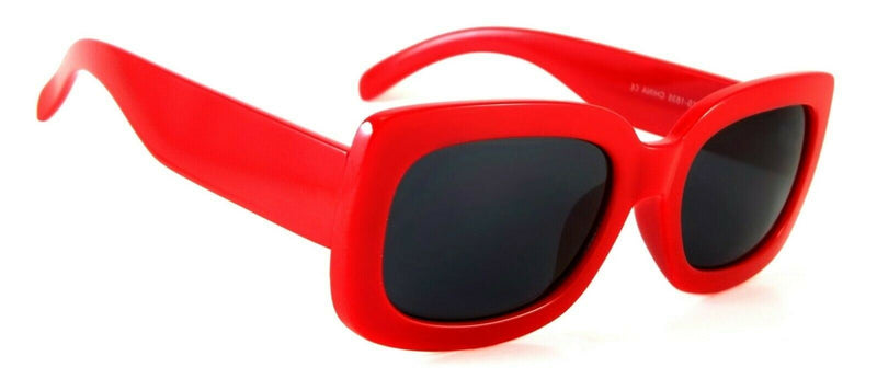 Fashion Retro Sunglasses Pauline Bold Vintage Square Frame Shades