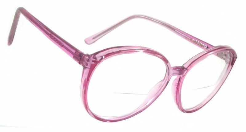 Women Bifocal Reading Glasses Retro Violette Style Large Oval Frame Readers