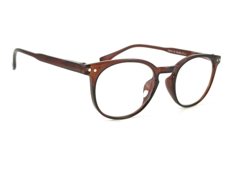 Retro Round Reading Glasses Classic Tyler Style Spring Hinge Frame Readers