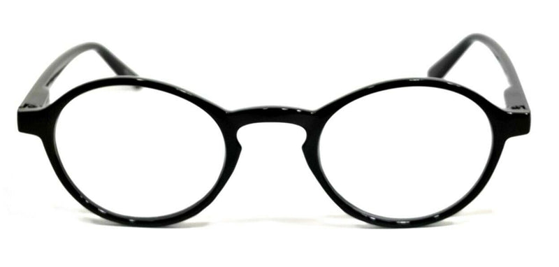 Round Retro Reading Glasses Shift Keyhole Eye Glasses Spring Hinge Frame