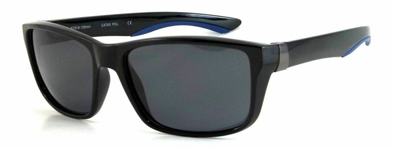 Retro Polarized Sunglasses Classic Tickner Fashion Style Smoke Lens