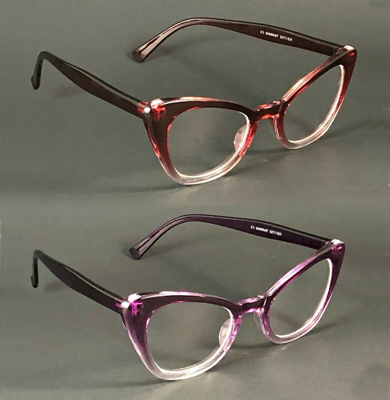 Cute Women Cat Eye Clear Lens Glasses Therese Retro Classic Vintage Frame