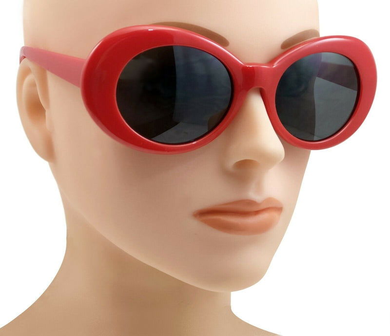 Retro Sunglasses Classic Round Charlotte Bold Fashion Thick Frame