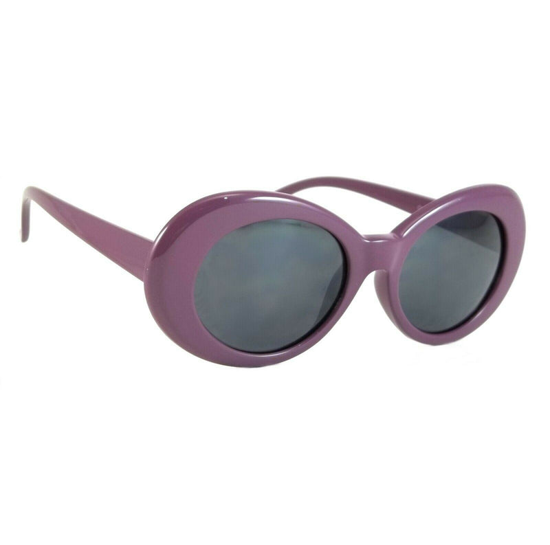 Retro Sunglasses Classic Round Charlotte Bold Fashion Thick Frame