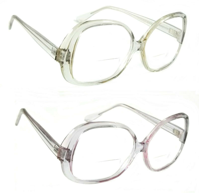 Women Retro Reading Glasses Bifocal Fashion Tessy Oversized Style Frame