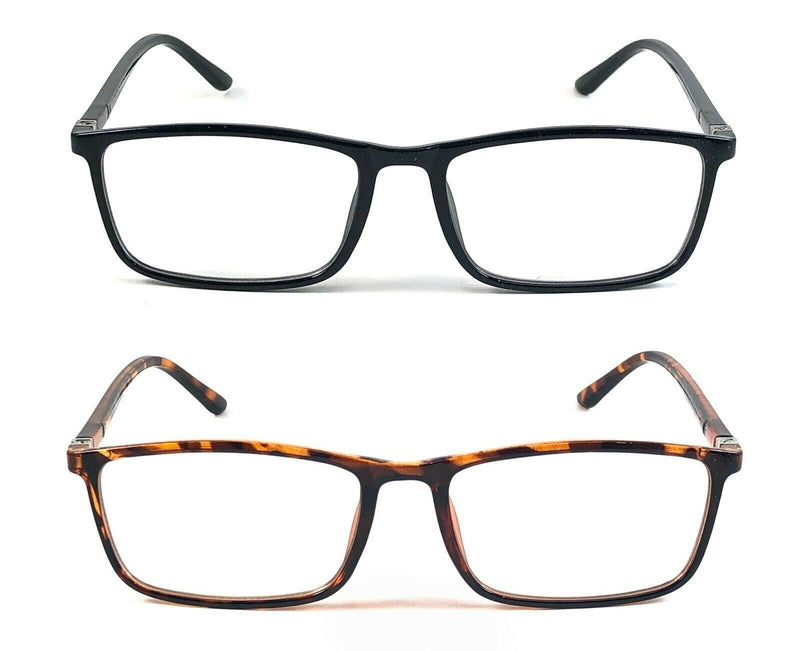 Retro Clear Lens Glasses Schaft Rectangle Classic Smart Frame