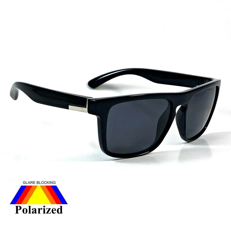 Retro Polarized Sunglasses BAILOR Fashion Black Frame