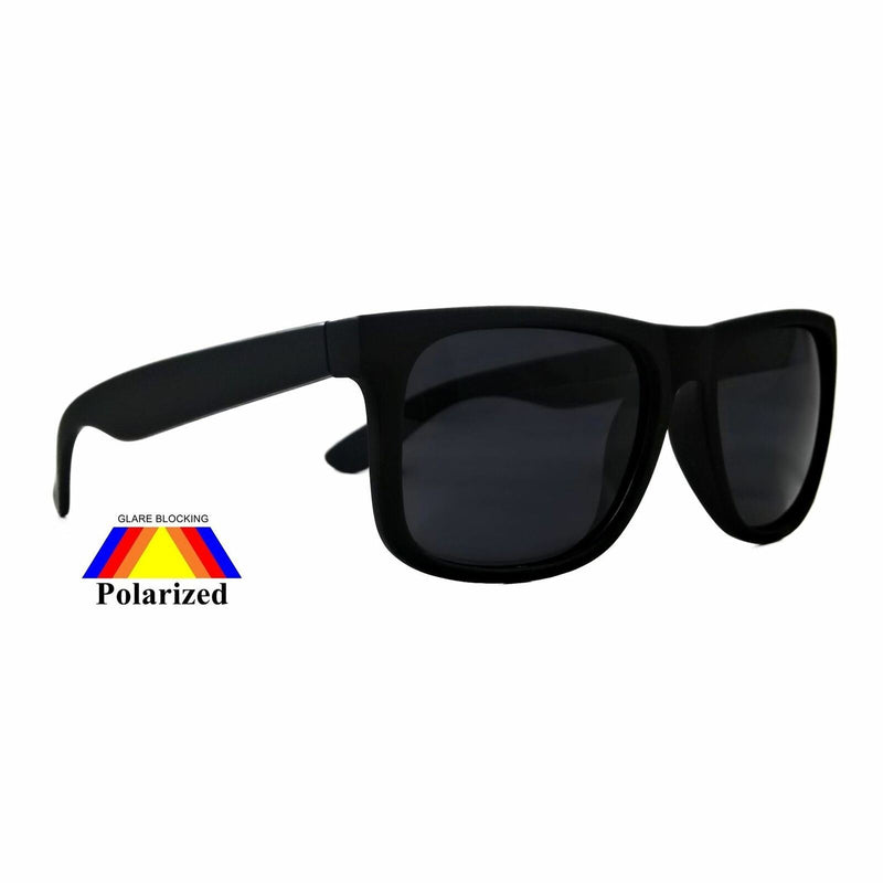 Cool Polarized Sunglasses Perkins Retro Style Frame Smoke Lens