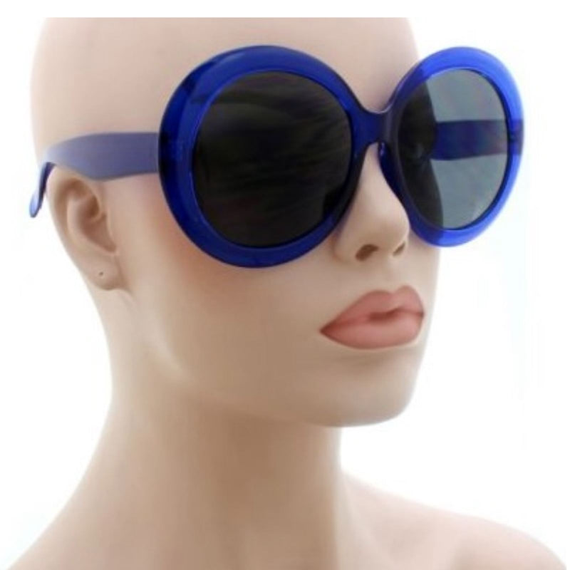 Oversized Sunglasses Large Fashion Retro Celebrity XL Round Frame RET114
