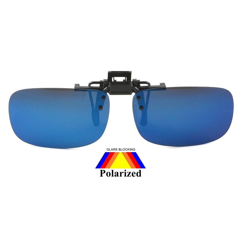 Brighton Polarized Clip On Sunglasses Flip Up