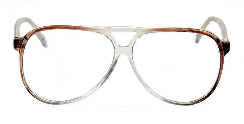 Retro Clear Lens Glasses Classic Aviator Men Women Style Durable Frame CLR305