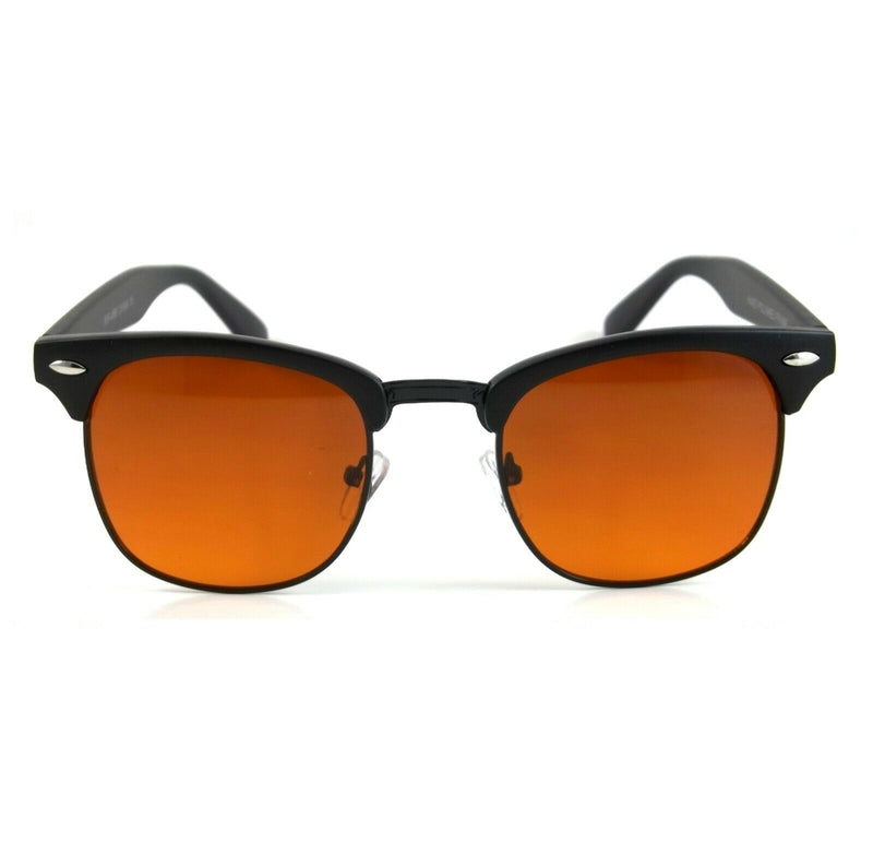 Retro Aviator Sunglasses Banks Blue Light Blocking Club-Master Frame