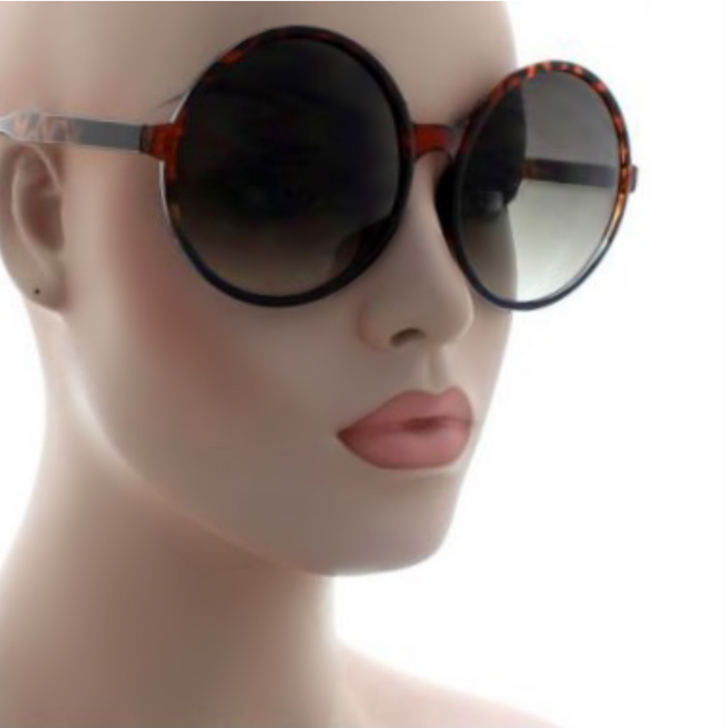 Women Oversized Sunglasses Large Fashion Retro Celebrity XL Round Frame RET122