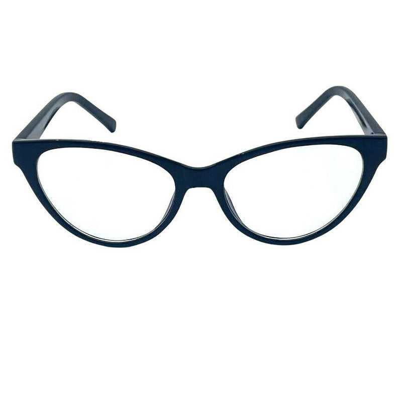 Cute Women Clear Lens Glasses Blue Light Blocking Cat Eye BL108