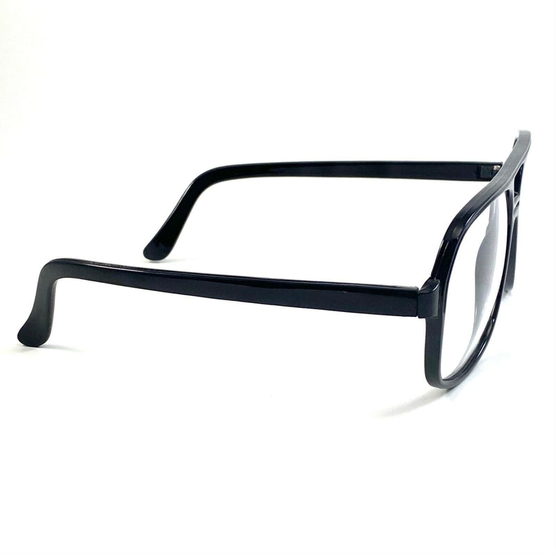 Retro Clear Lens Glasses Classic Style Aviator Fashion Square Frame CLR203