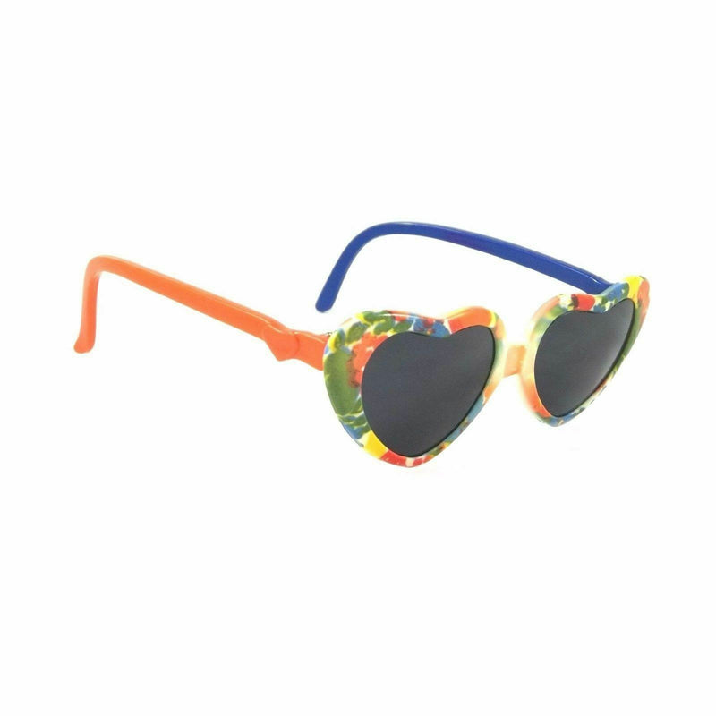Cool Kids Sunglasses Children Girls Age 1-3 Darling Heart Flower Frame