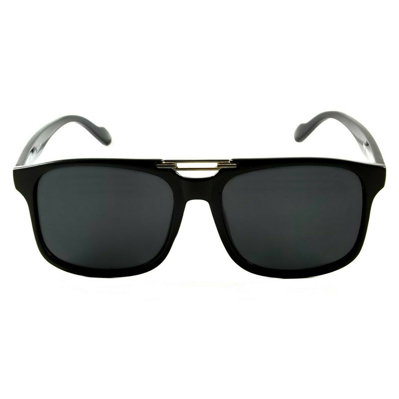 Cool Polarized Sunglasses Kenwood Retro Style Frame Smoke Lens